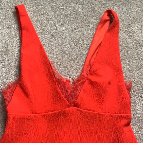 Forever 21 red plunging mini dress! - Picture 2 of 4